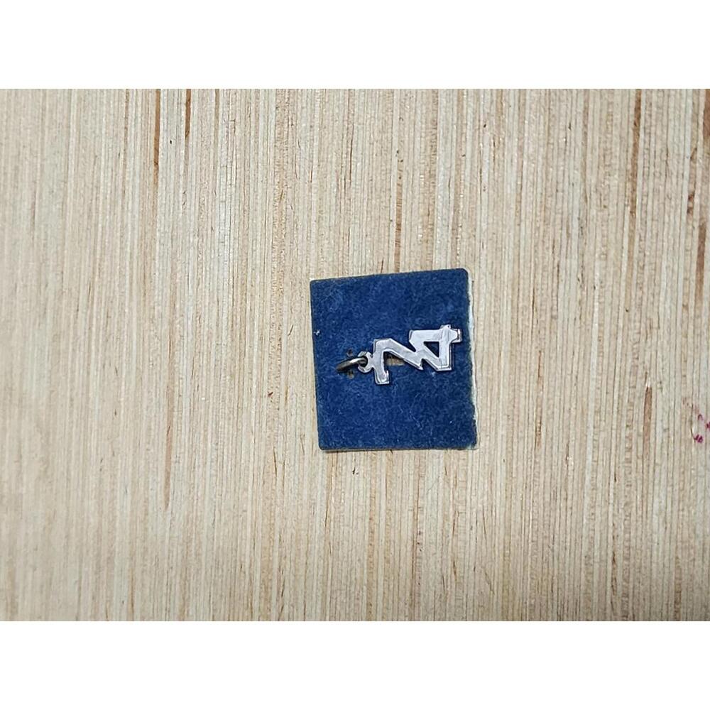 Wells Sterling Silver '74 Charm Pendant